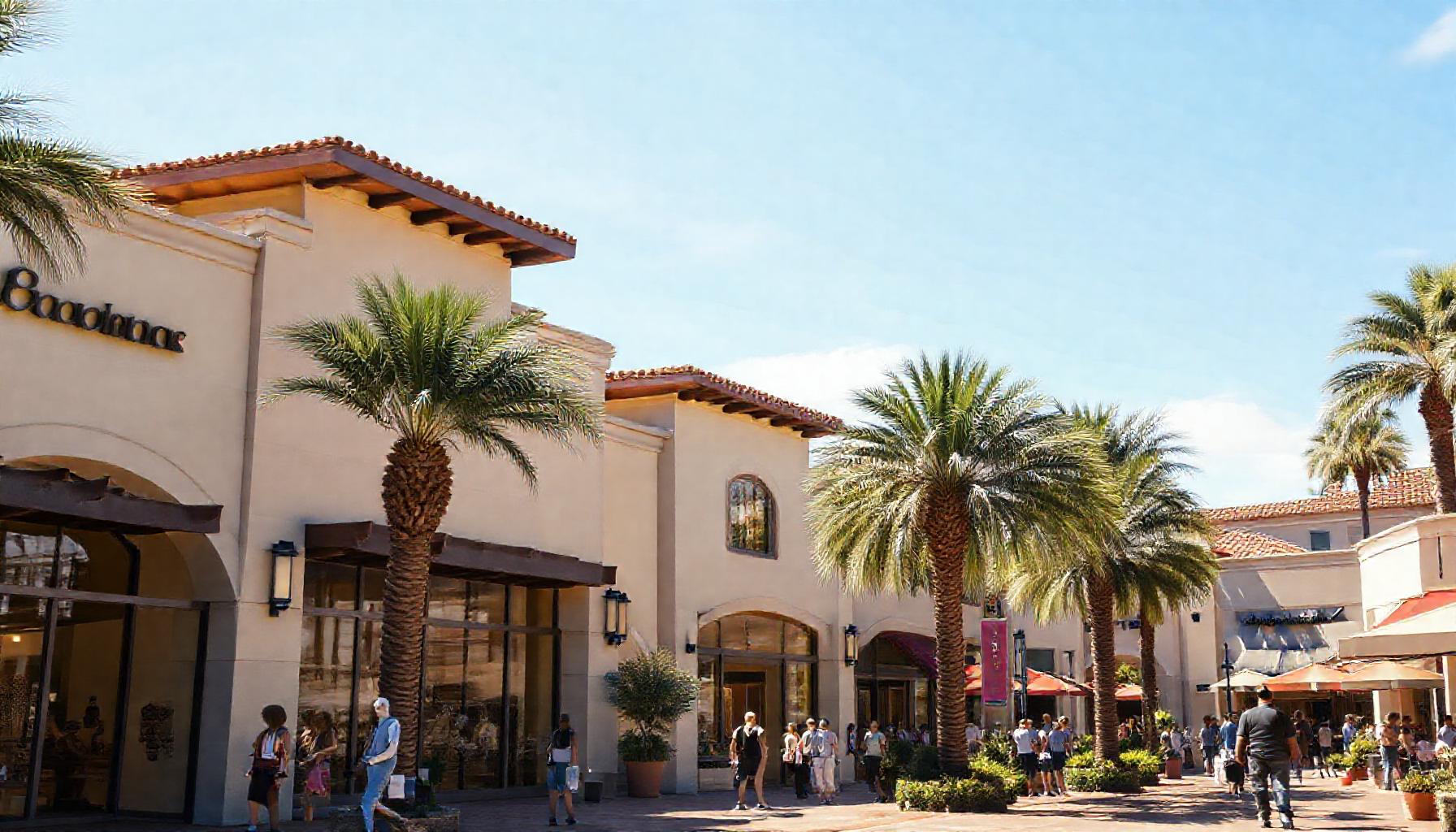 Broadway Plaza outdoor shopping center in downtown Walnut Creek California