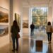 California-themed art exhibit inside the Bedford Gallery at the Lesher Center for the Arts in Walnut Creek