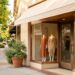 VICI storefront on North Main in Walnut Creek, cream-colored facade with awning and window displays of women's fashion